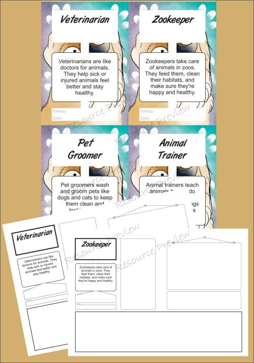 Exploring careers - animals