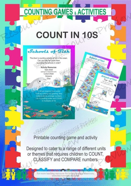 Counting Fish in multiples of 10