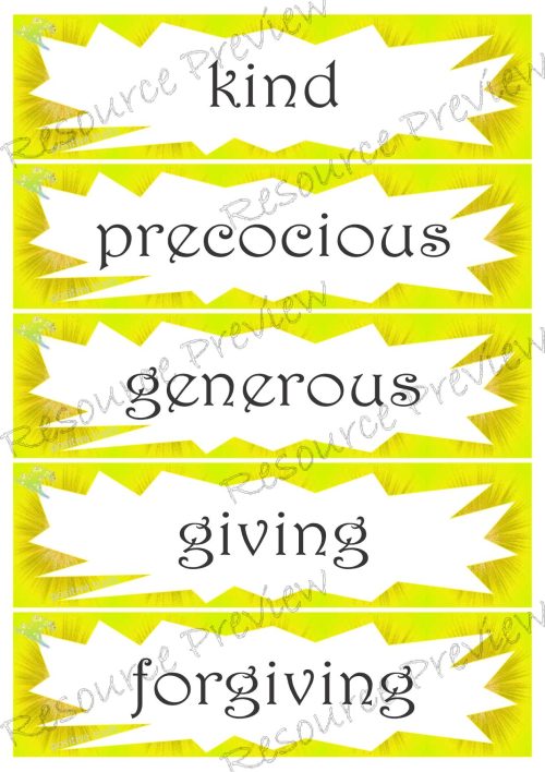Character traits positive 35 words - Image 2