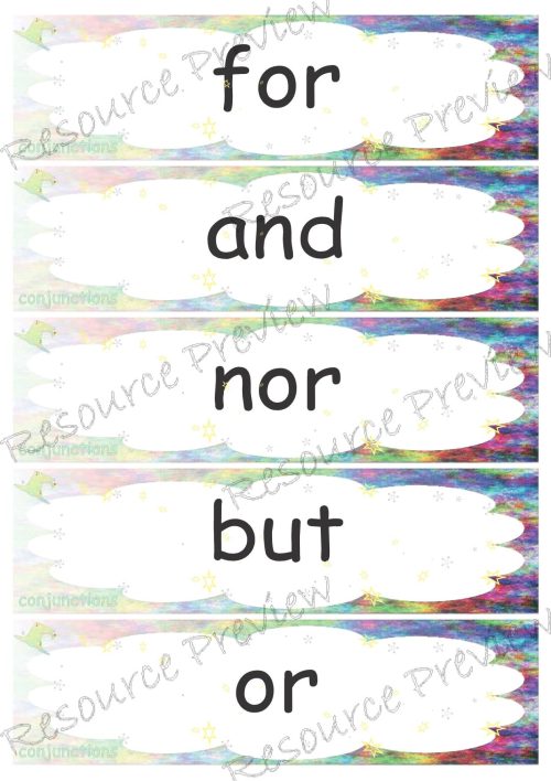 Conjunctions 25 words - Image 2