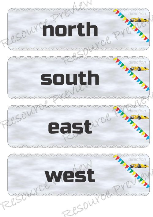 Directional Reinforcement Word Wall - Image 4