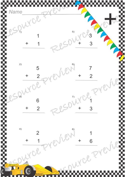 Addition Sheet - Image 2