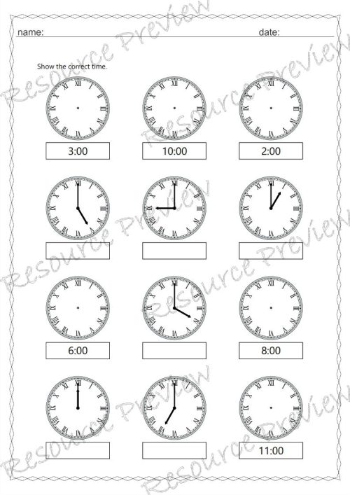 Roman numeral time O'clock - Image 5