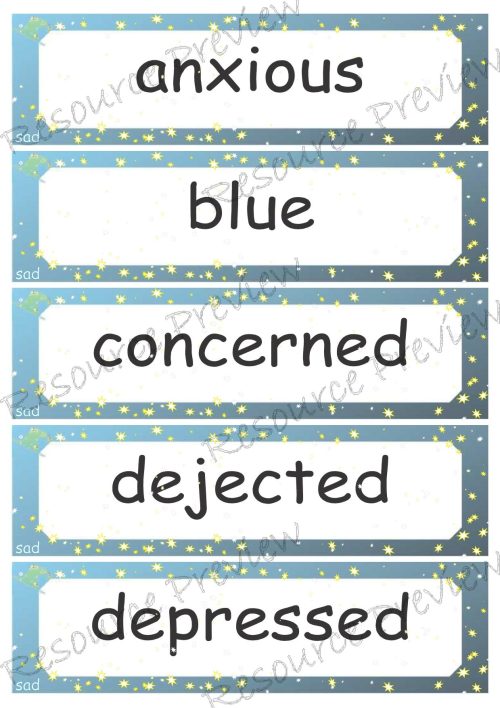 Synonyms for happy sad 50 words - Image 3