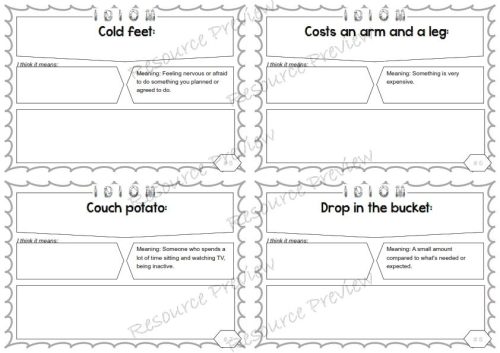 Idiom of the day - Set 1 x40 - Image 2