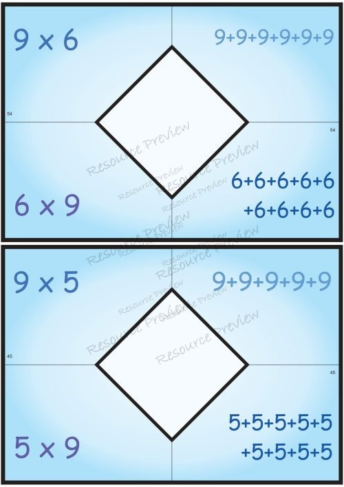 Multiplication Repeated addition Array Card Pack - Image 2