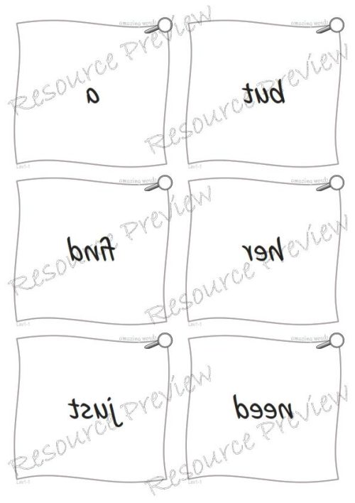 Sight word Grow and Mirror Lv1-1 - Image 2