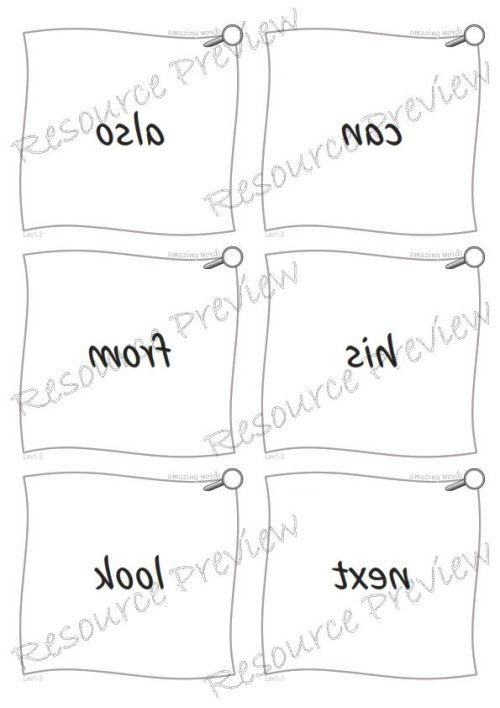 Sight word Grow and  Mirror Lv1-3 - Image 2