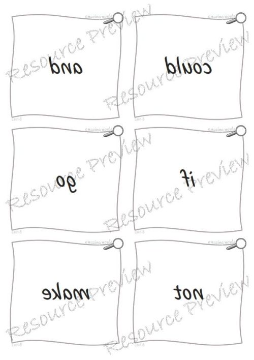 Sight word Grow and Mirror Lv1-5 - Image 2