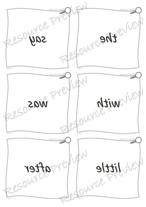 Sight word Grow and Mirror Lv1-7 - Image 3