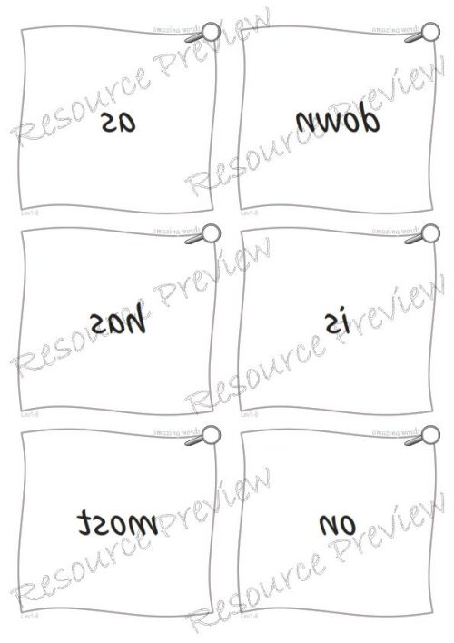 Sight word Grow and Mirror Lv1-8 - Image 2