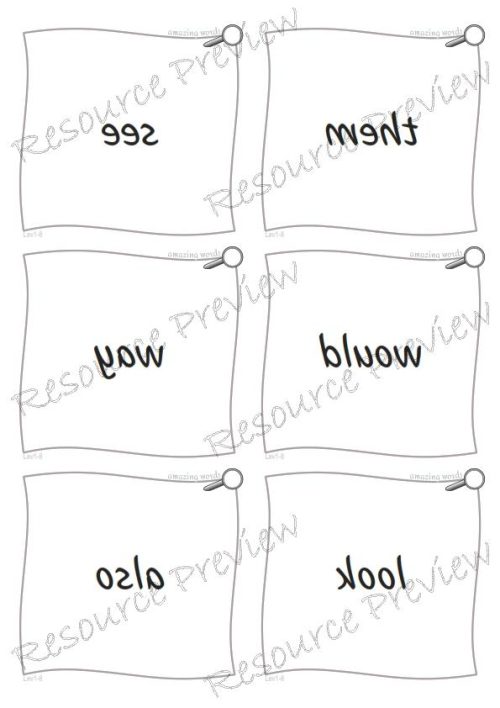 Sight word Grow and Mirror Lv1-8 - Image 3