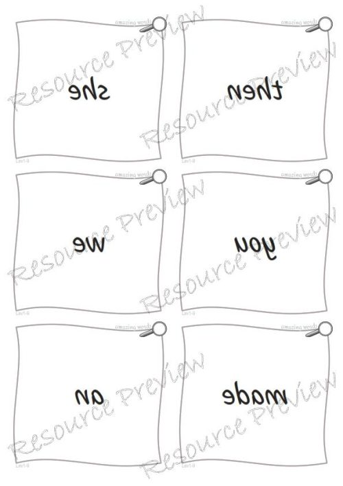 Sight word Grow and Mirror Lv1-9 - Image 3