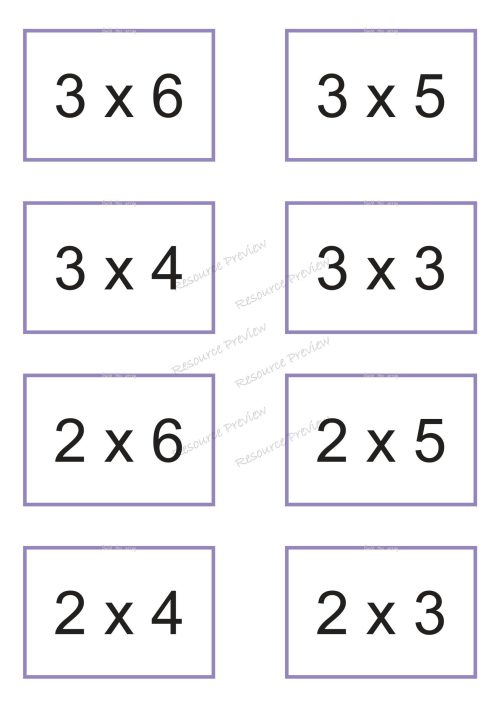 Array build-it worksheets - Image 2