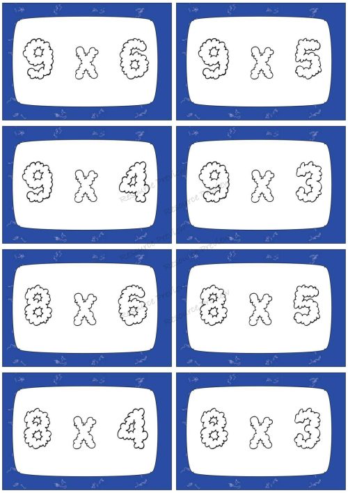 Multiplication Array Card Pack - Image 4