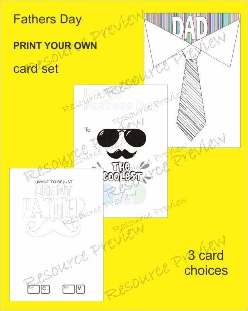 Fathers Day Card MYO