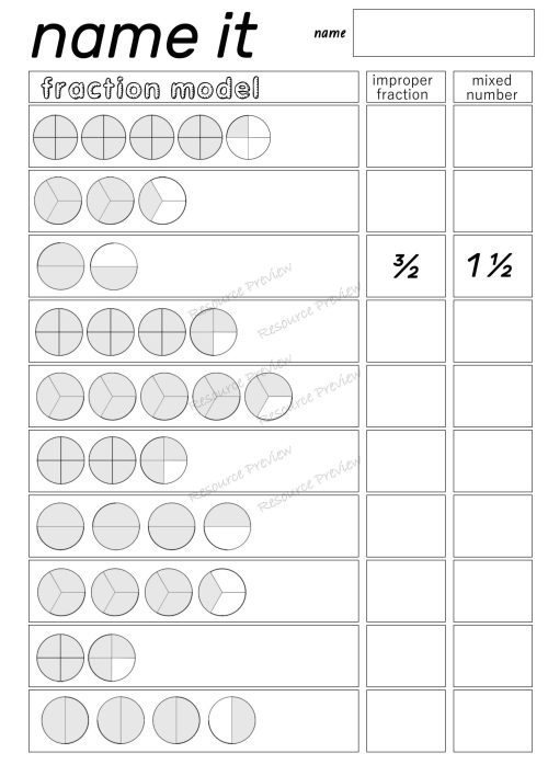 Convert improper-mixed fractions - Image 2
