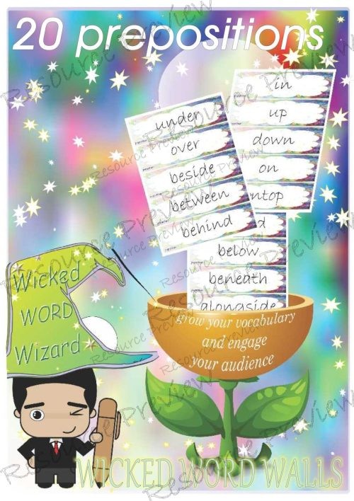 Prepositions 20 words