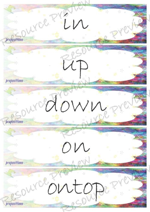 Prepositions 20 words - Image 2