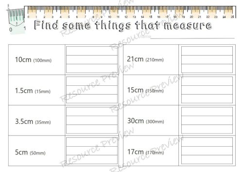 metric measurement activities - Image 6