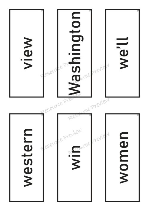 Sight word card variety 10th 100 - Image 5