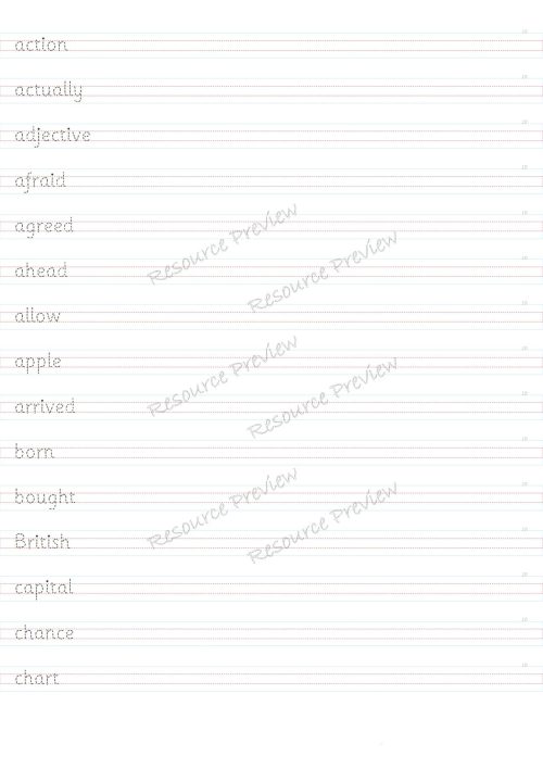 Sight word card variety 10th 100 - Image 3