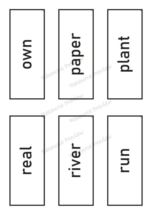 Sight word card variety  3rd 100 - Image 3