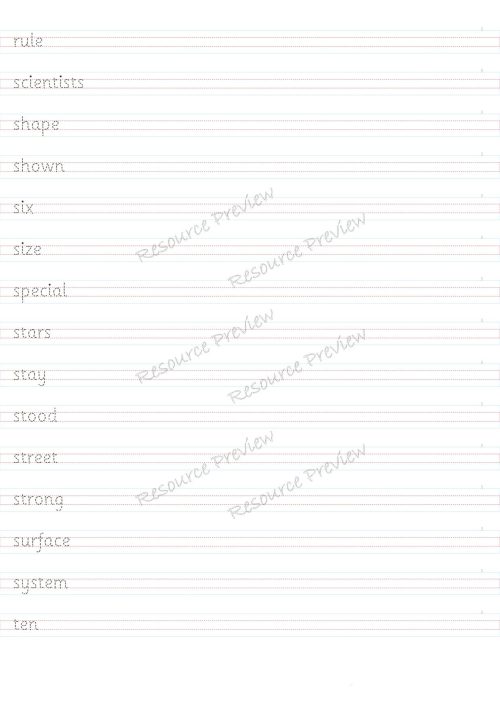 Sight word card variety  5th 100 - Image 5
