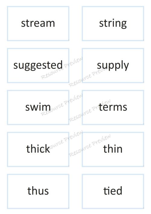 Sight word card variety  9th 100 - Image 5