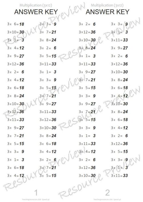 Speed Test Multiplication 3x - Image 3