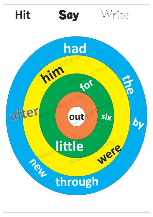 Sight word activities Lv1-2 - Image 5