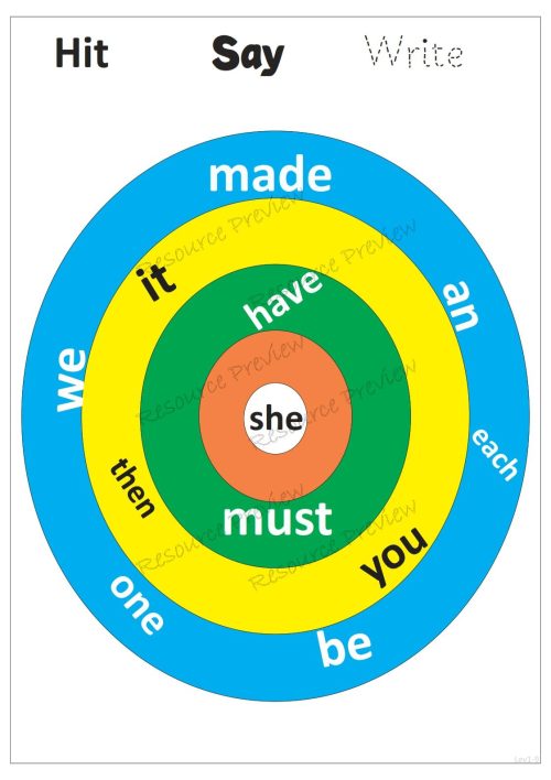 Sight word activities Lv1-9 - Image 6