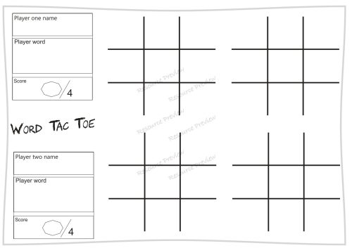Sight word activities Lv1-1 - Image 3