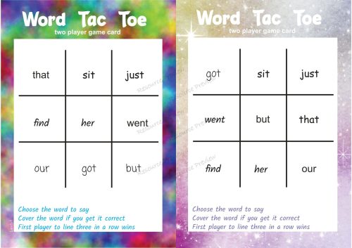 Sight word activities Lv1-1 - Image 2