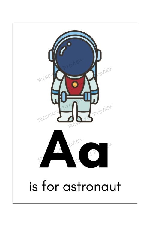 Alphabet Flash Cards
