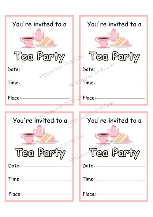 Exploring careers - junior - Catering Tea Party