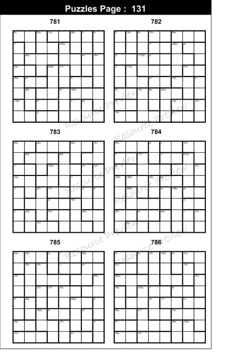 Puzzles - KenKen - Image 4