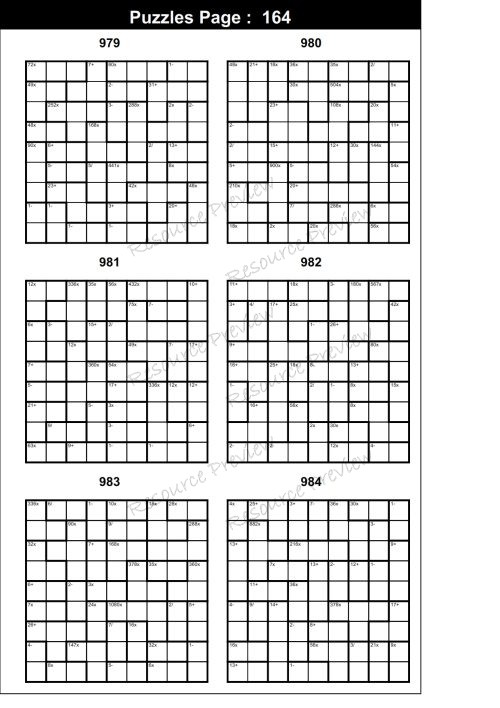 Puzzles - KenKen - Image 5
