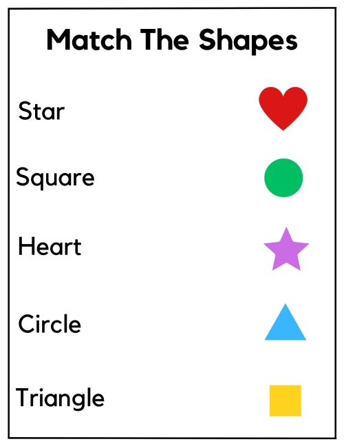Shape match word - Image 3