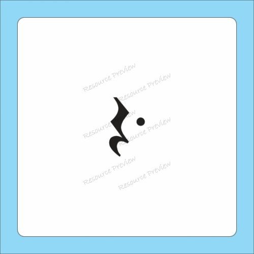 Music beat and rest flashcards