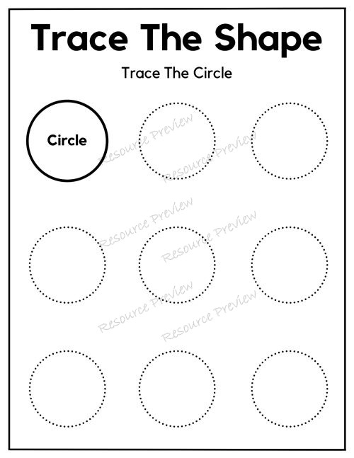 Shape tracing