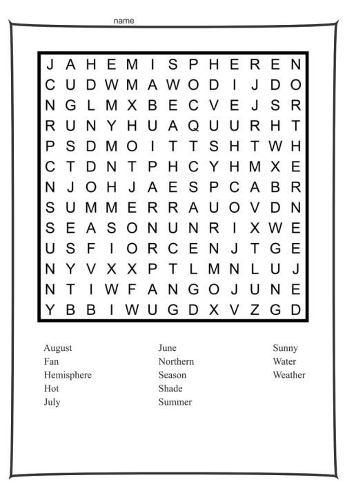 Seasons wordfind bundle SH