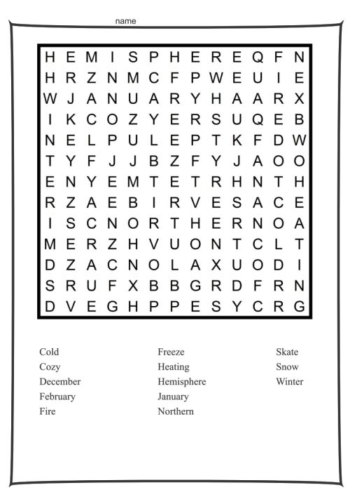 Seasons wordfind bundle NH - Image 2