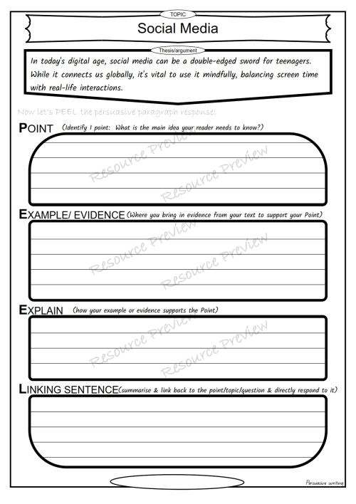 PEEL paragraph - Image 4