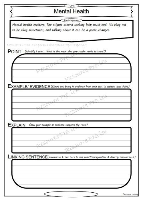 PEEL paragraph - Image 3