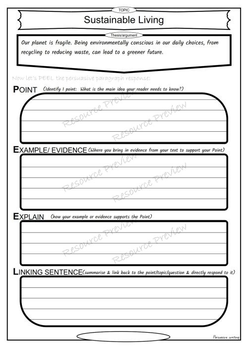 PEEL paragraph