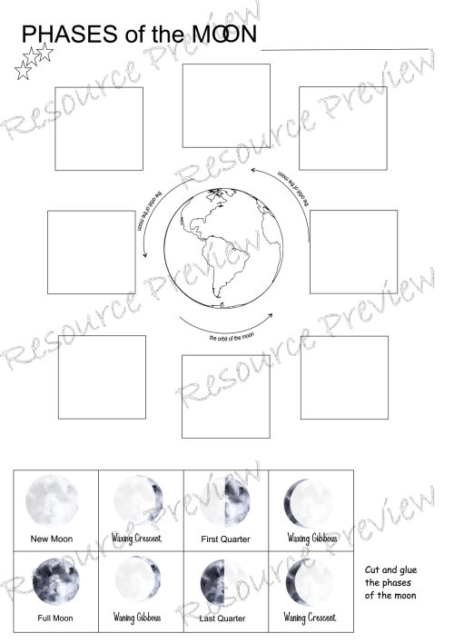 Phases of the Moon activity - Image 3